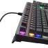 Клавиатура Oklick 970G Dark Knight,  USB, черный + серебристый [499578]